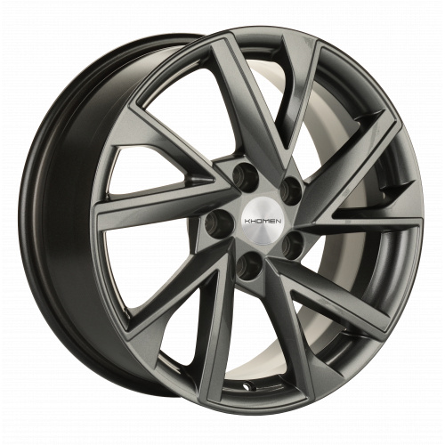 7*17 5*108 ET40 54,1 KHOMEN WHEELS KHW1714 GRAY - 1